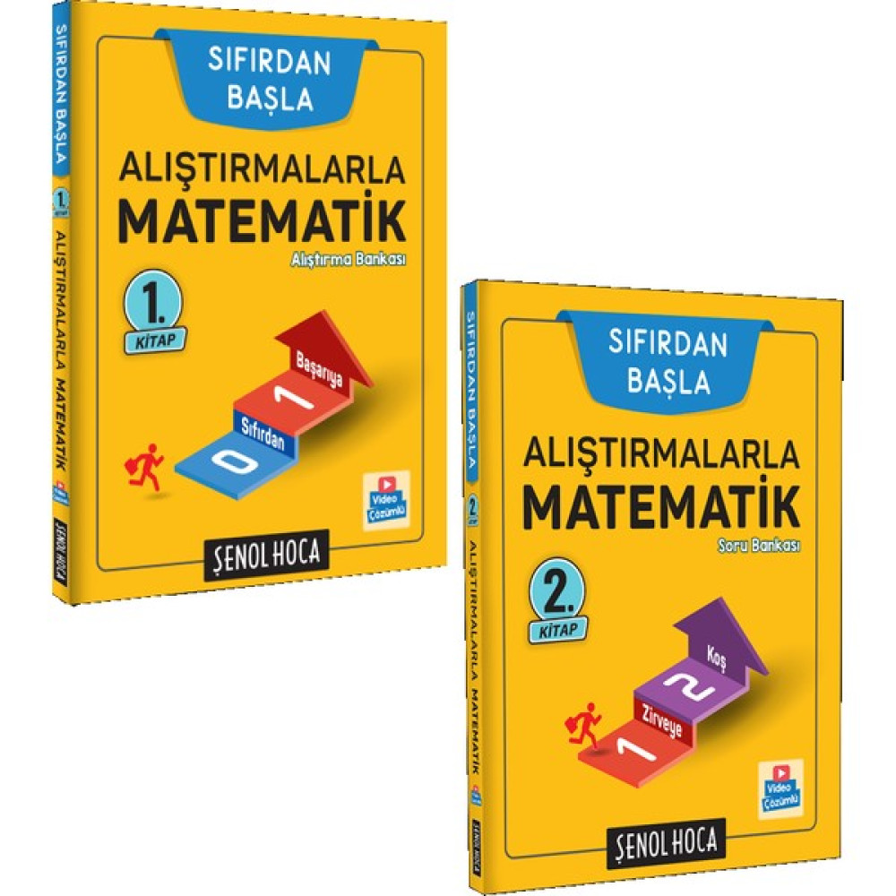 Şenol Hoca Yayınları Sıfırdan Başla Alıştırmalarla Matematik 2 Kitap Set - Şenol Hoca Matematik Fiyatı