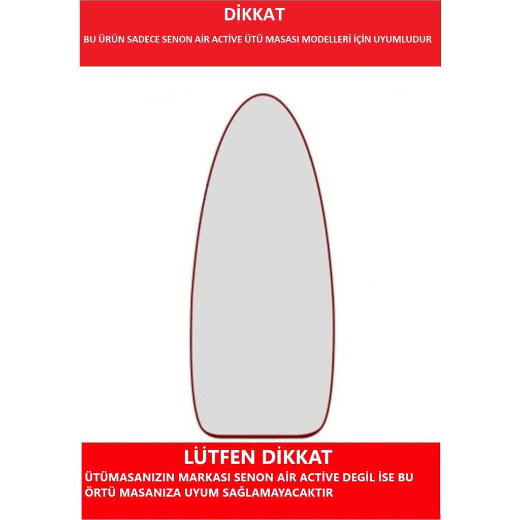 Senon Air Active Ütü Masası Için Örtü - Gri - 43*105 cm SSD / Solid State Drive Fiyatı