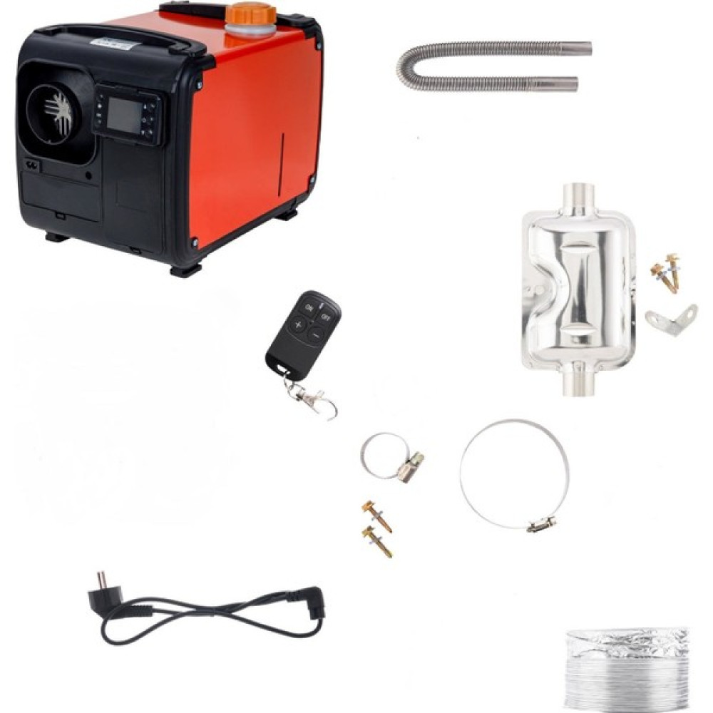 Sensation 5 Kw Taşınabilir Dizel Isıtıcı (12V-220V) Kırmızı Oto Boyaları Fiyatı