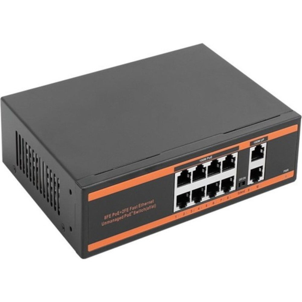 Sensei POE-8002-150W 8x10/100 + 2x10/100 Uplink 150W 250 Metre Poe Switch SWTCH001 Hub & Switch Fiyatı