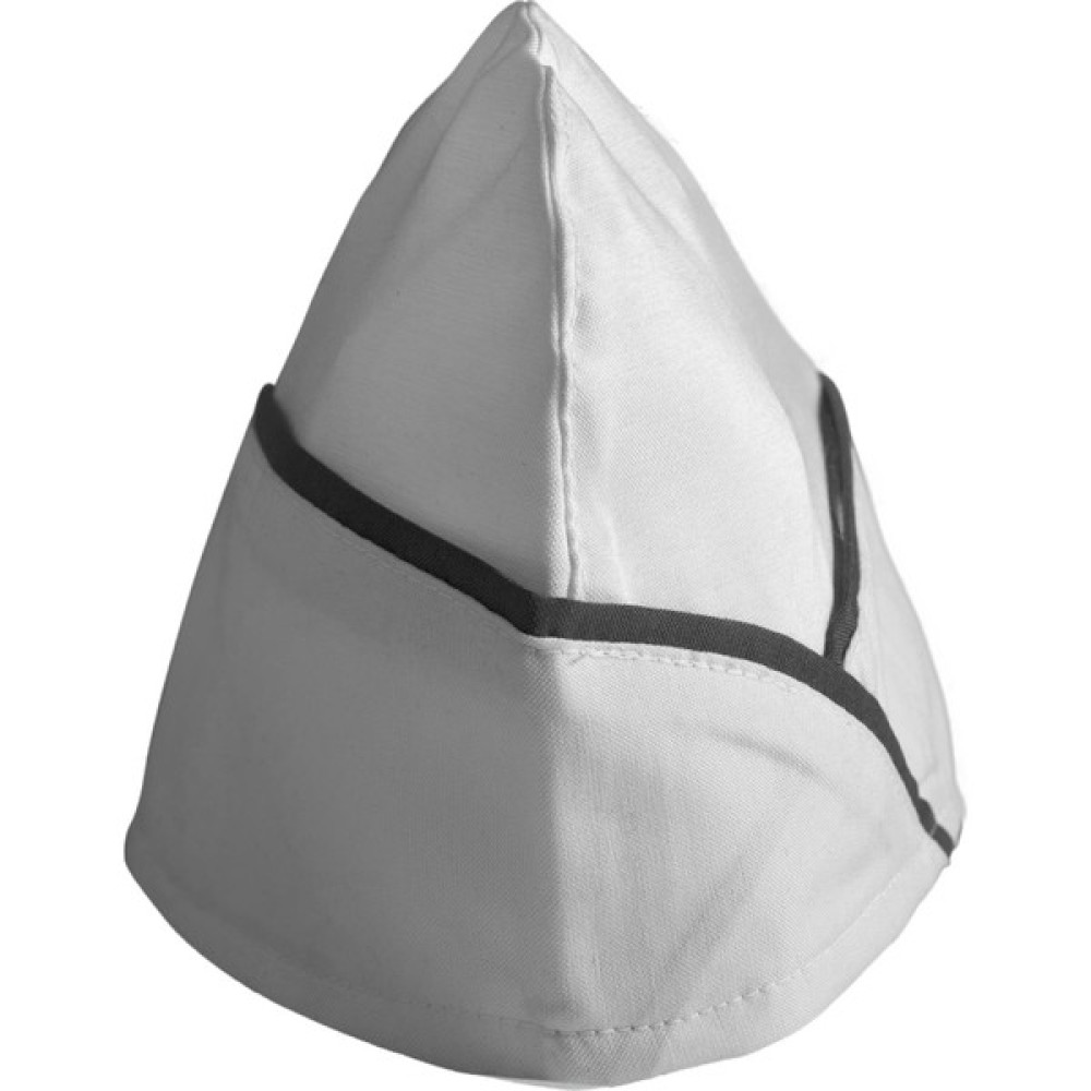 Şensel, Kep, Beyaz, Siyah Biyeli -4E310- Aşçı Kepi, İş Kıyafeti Bere & Kep (Outdoor) Fiyatı