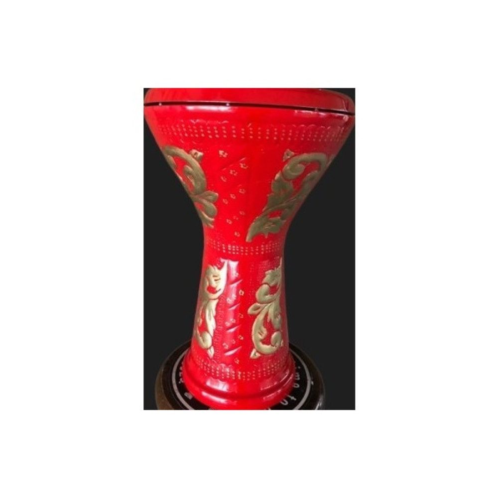 Şenses Müzik Rhythm Kırmızı Percussion Darbuka Dövme Kabartma Vurmalı Çalgılar Fiyatı