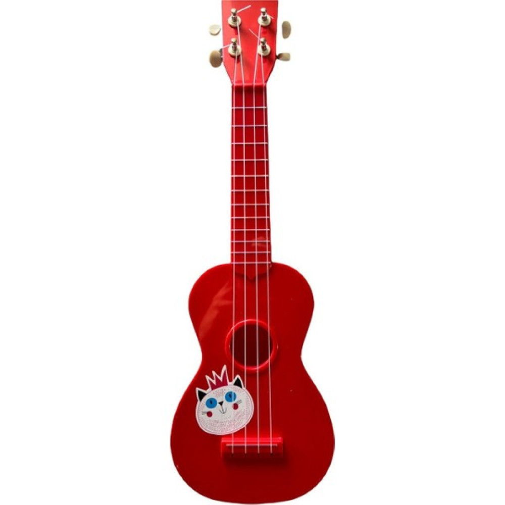 Şenses Müzik Soprano Ukulele Kırılmaz Kompozit Malzeme + 2 Adet Pena - Kırmızı Telli Çalgılar Fiyatı