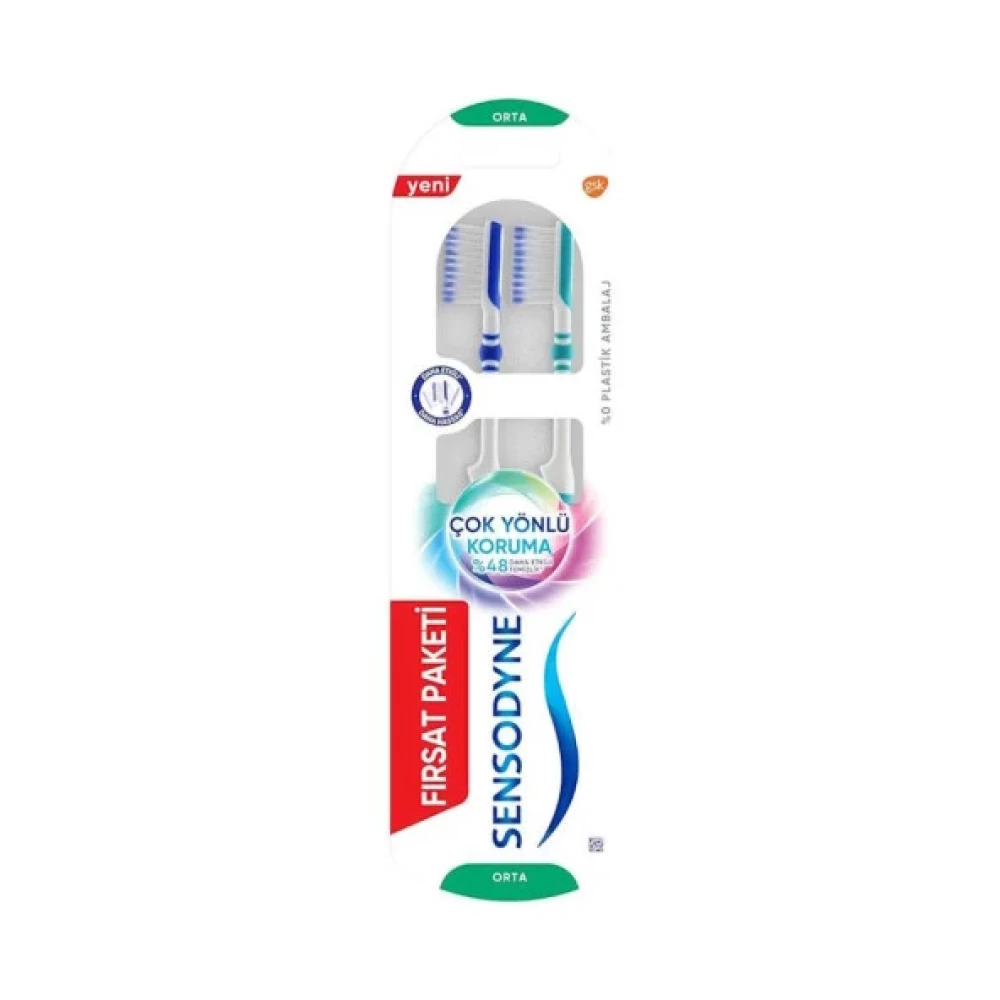 Sensodyne Cok Yonlu Koruma Dis Fircasi Ikili Paket Diş Beyazlatıcılar Fiyatı
