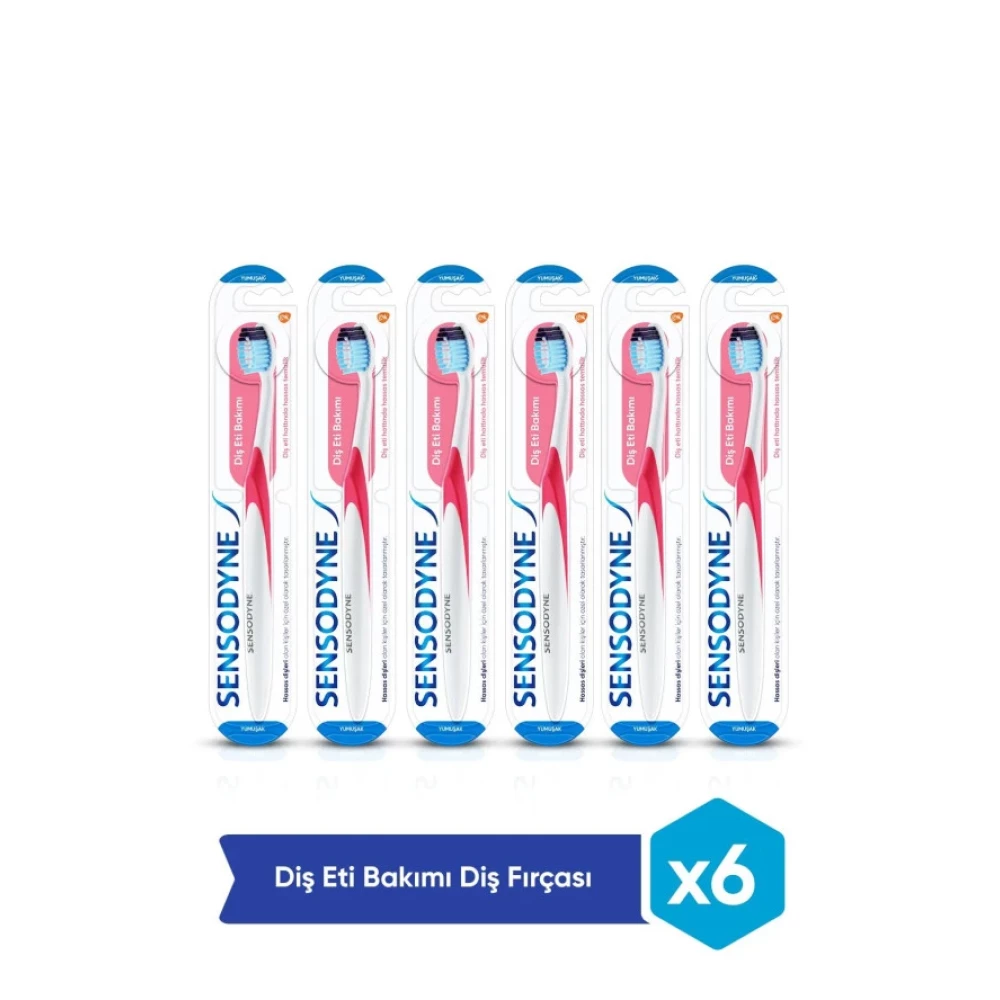 Sensodyne   Diş Eti Bakımı Diş Fırçası X 6 Adet Diş Fırçaları Fiyatı
