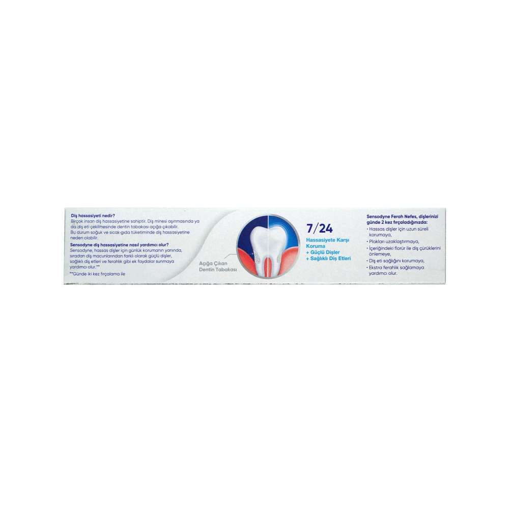 Sensodyne Diş Macunu 100 ml Ferah Nefes