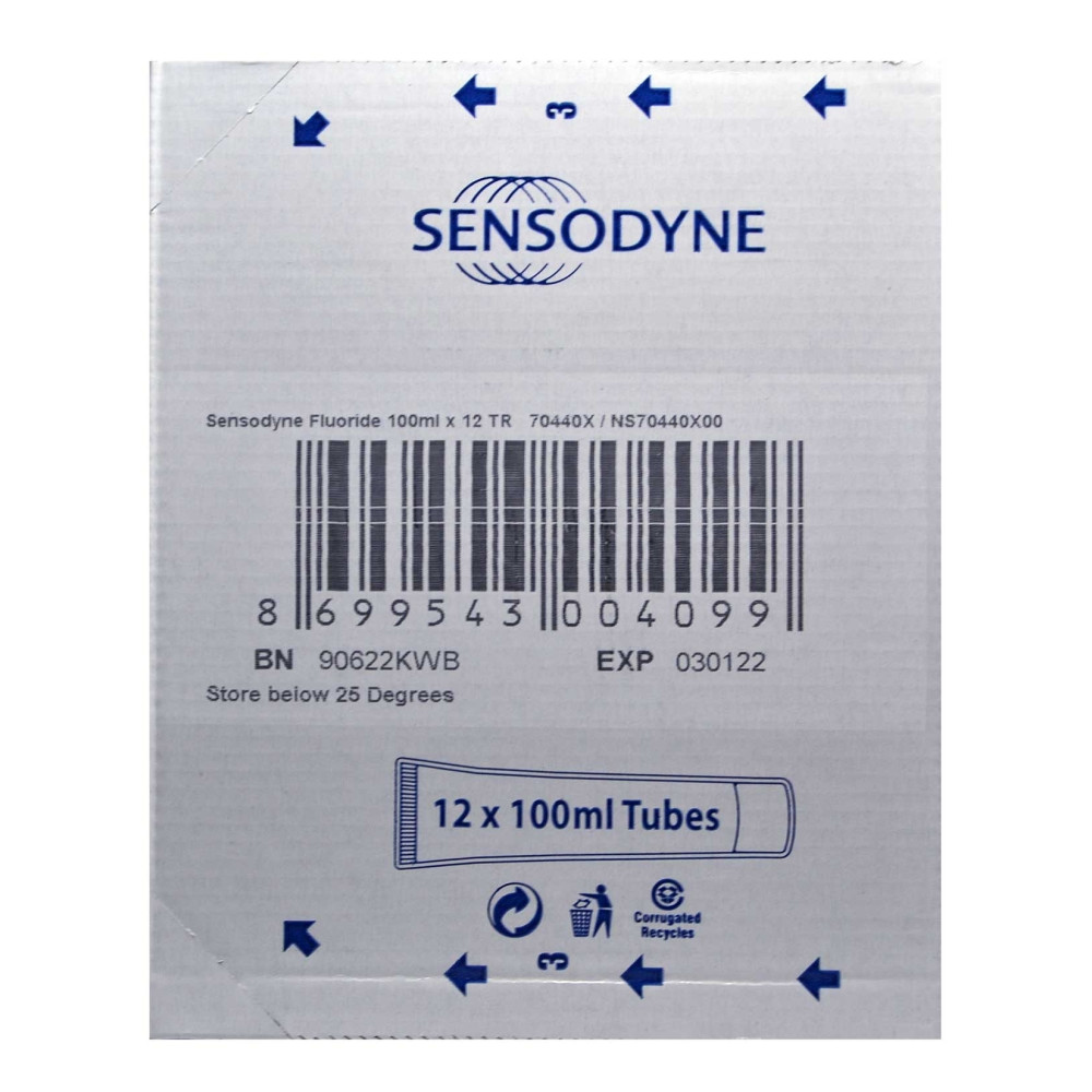 Sensodyne Diş Macunu 100 ml Florürlü