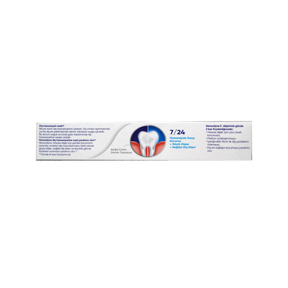 Sensodyne Diş Macunu 100 ml Florürlü