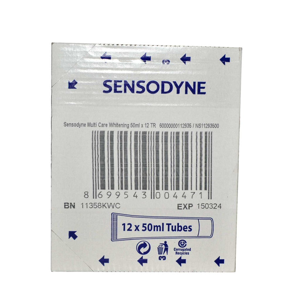Sensodyne Diş Macunu 50 ml Tam koruma & Beyazlatıcı