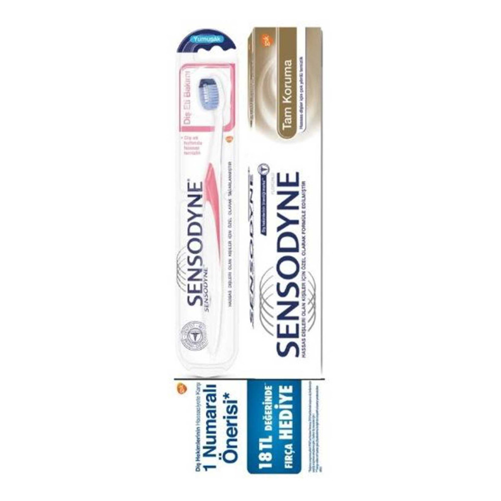 Sensodyne Diş Macunu 75 ml Tam Koruma + Diş Eti Bakımı Yumuşak Diş Fır Diş Macunları Fiyatı