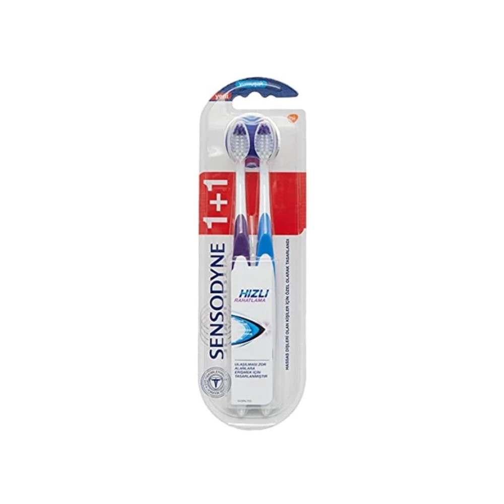 Sensodyne Hızlı Rahatlama Hassas Dişler Için Yumuşak Diş Fırçası (1 X 2 Adet) Diş Fırçaları Fiyatı
