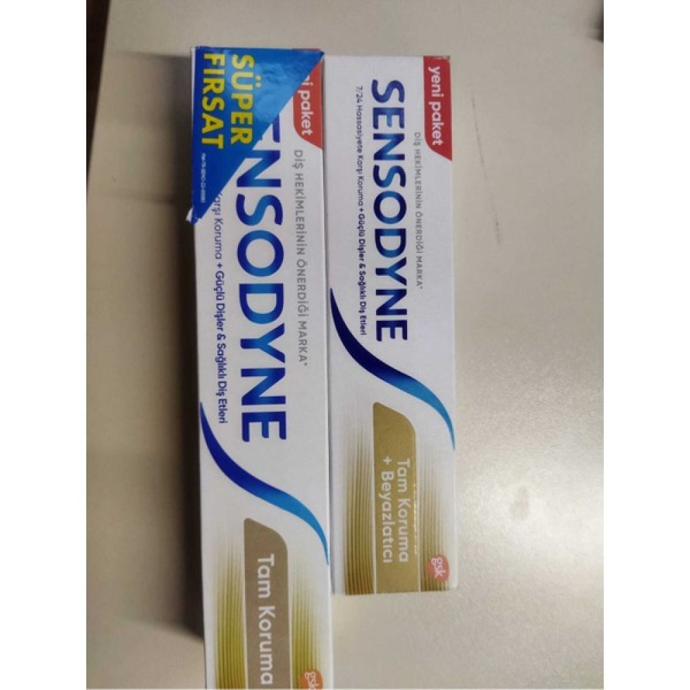 Sensodyne Tam Koruma 75 ml + Tam Koruma Diş Macunu 50 ml Oto Boyaları Fiyatı