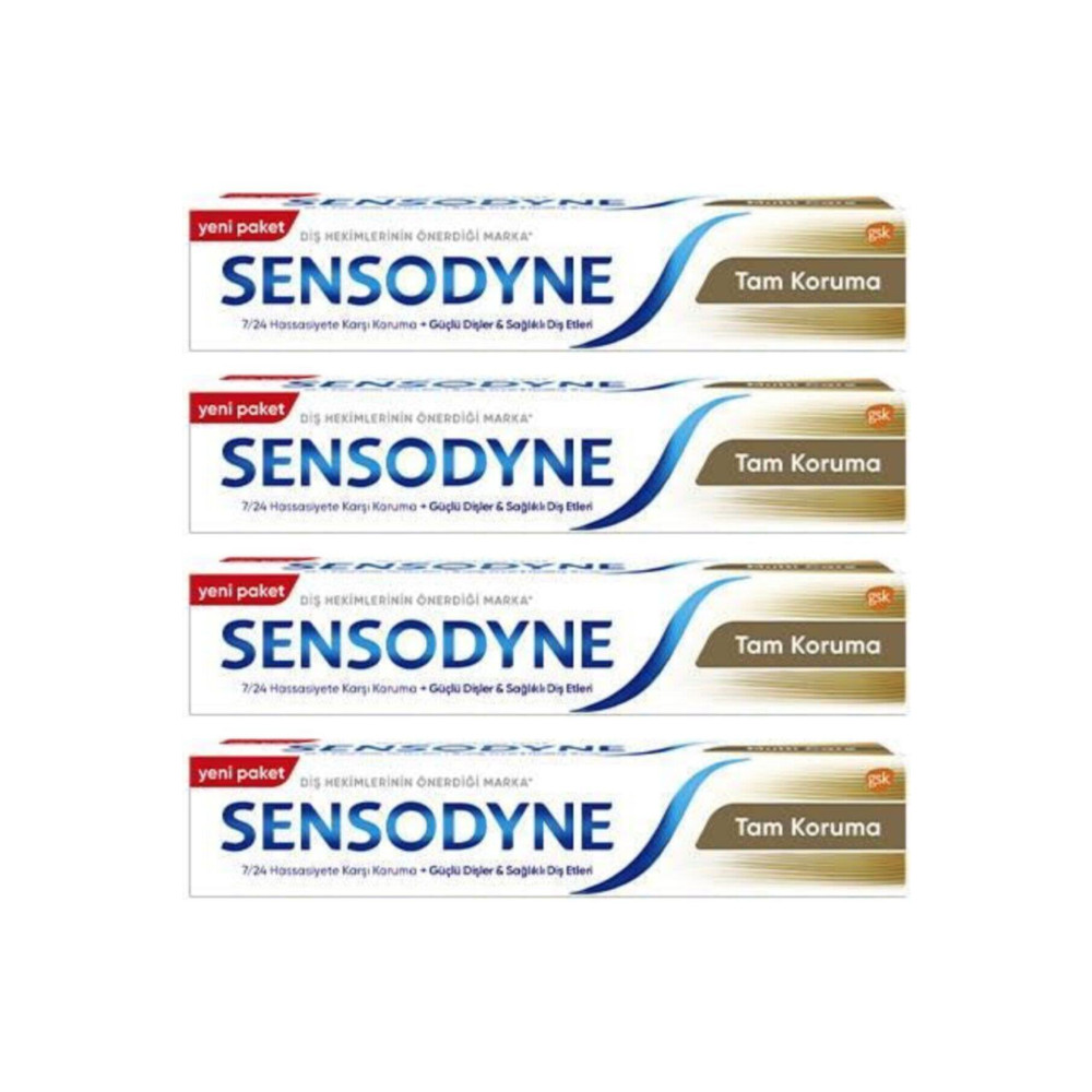 Sensodyne Tam Koruma 75 Ml X 4 Adet Diş Macunları Fiyatı