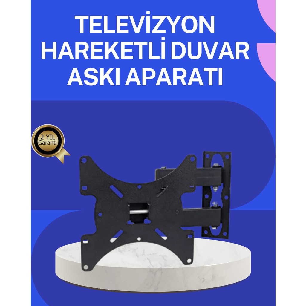 Senson LED LCD Tv Duvar Askı Aparatı Hareketli ve Döner - Lisinya TV Aksesuarları Fiyatı