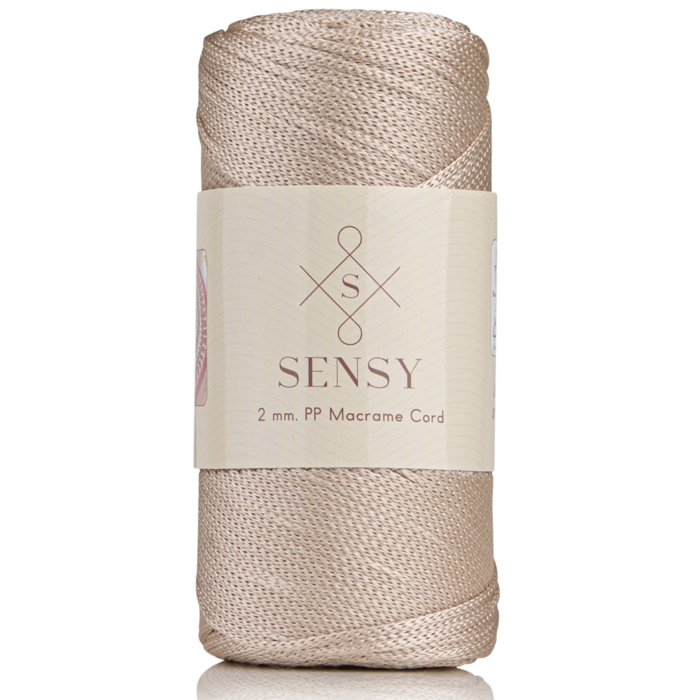 SENSY 2 Mm - 200 gr Polyester Makrome Ipi Sütlü Kahve 230 M Polyester Makrome Ip Supla Ip Ve Çanta Ipliği Dikiş Makinesi Aksesuarları Fiyatı
