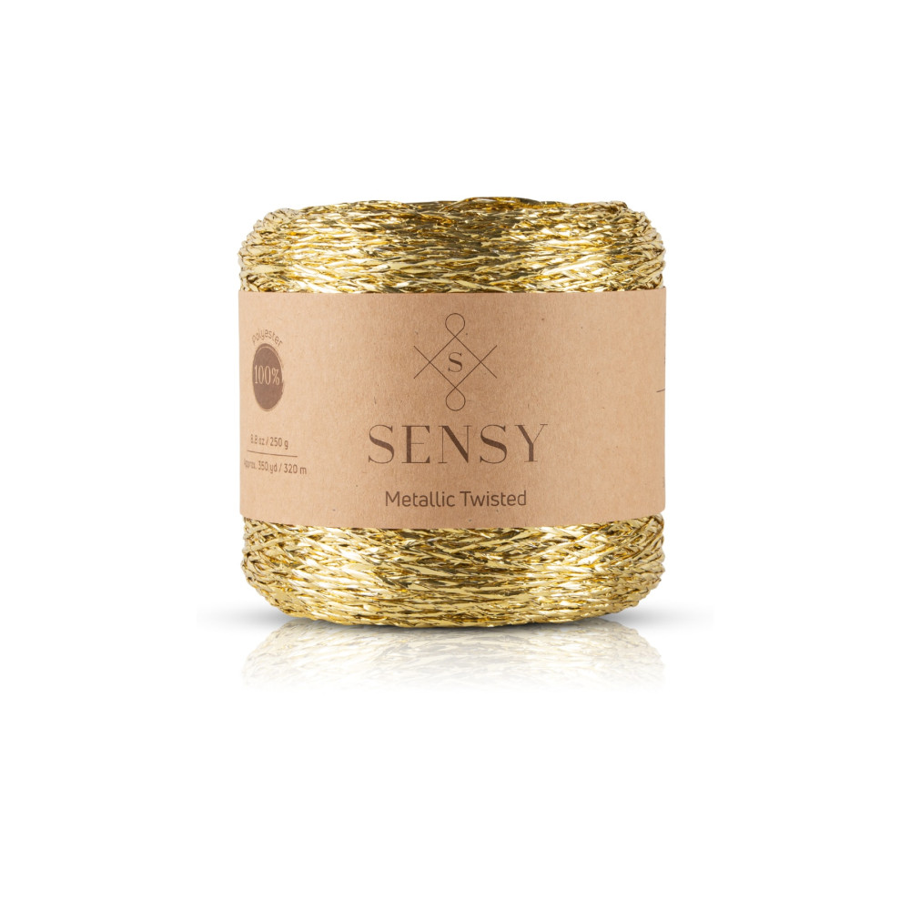 SENSY Premium 320 M Simli Metalik Ip Parlak Çanta Rafya Supla Ip Metalik Bükümlü Ip 250 Gr Altın Dikiş Makinesi Aksesuarları Fiyatı