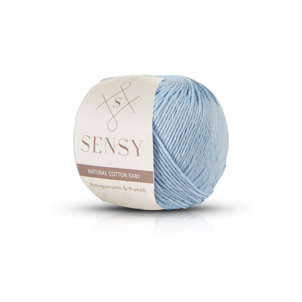 SENSY Premium Amigurumi Ipi Punch (PANÇ) Baby Soft Cotton 50 gr Örgü Ip Bebe Mavisi Dikiş Makinesi Aksesuarları Fiyatı