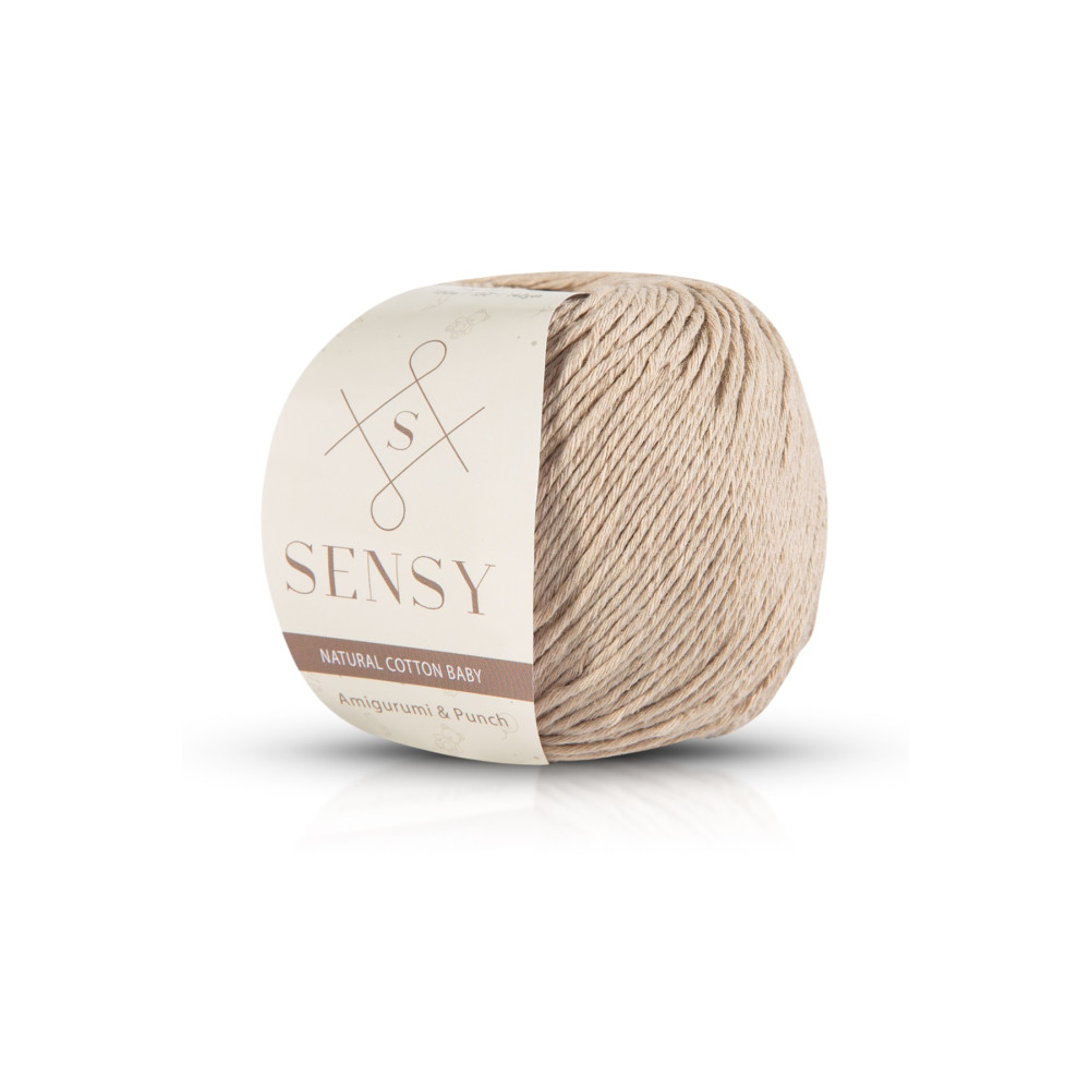 SENSY Premium Amigurumi Ipi Punch (PANÇ) Baby Soft Cotton 50 gr Örgü Ip Latte Dikiş Makinesi Aksesuarları Fiyatı