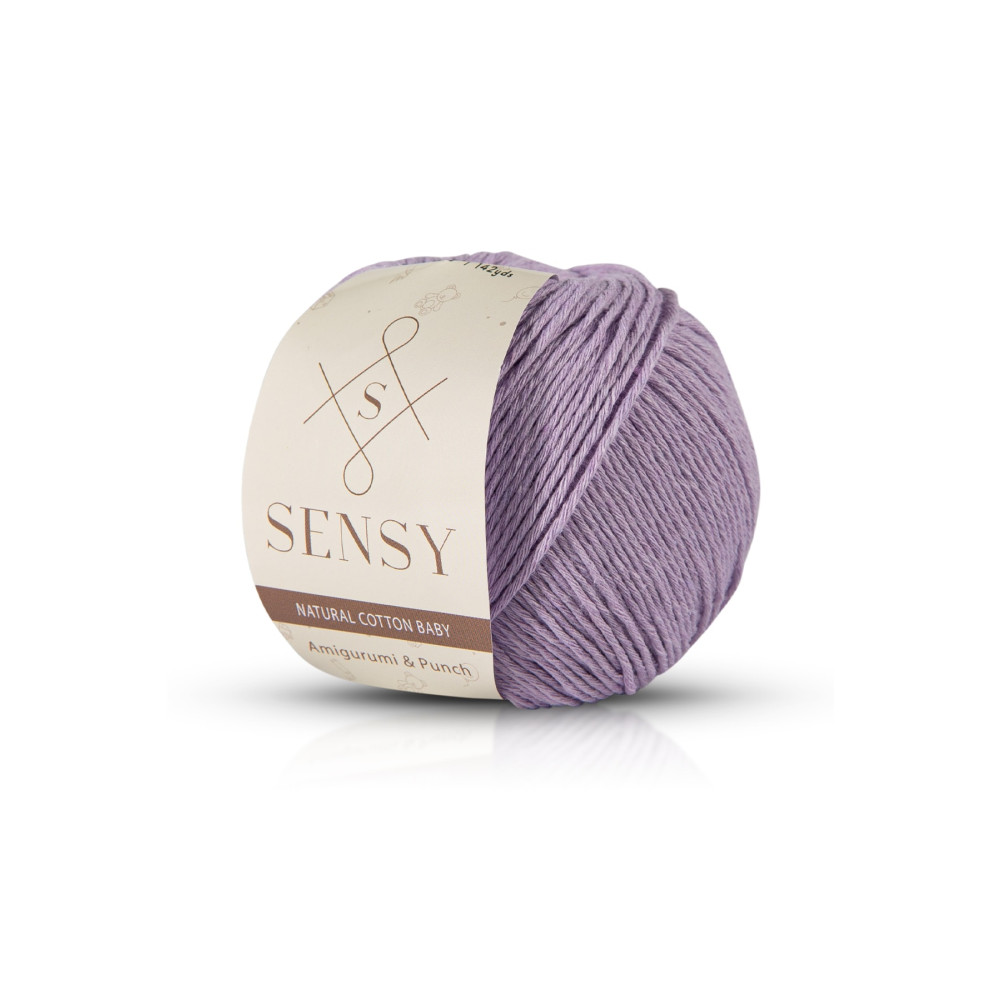 SENSY Premium Amigurumi Ipi Punch (PANÇ) Baby Soft Cotton 50 gr Örgü Ip Lila Dikiş Makinesi Aksesuarları Fiyatı