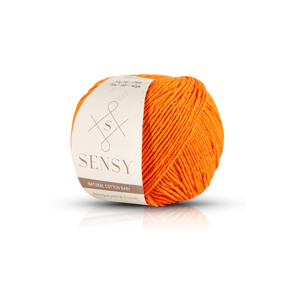 SENSY Premium Amigurumi Ipi Punch (PANÇ) Baby Soft Cotton 50 gr Örgü Ip Portakal Dikiş Makinesi Aksesuarları Fiyatı