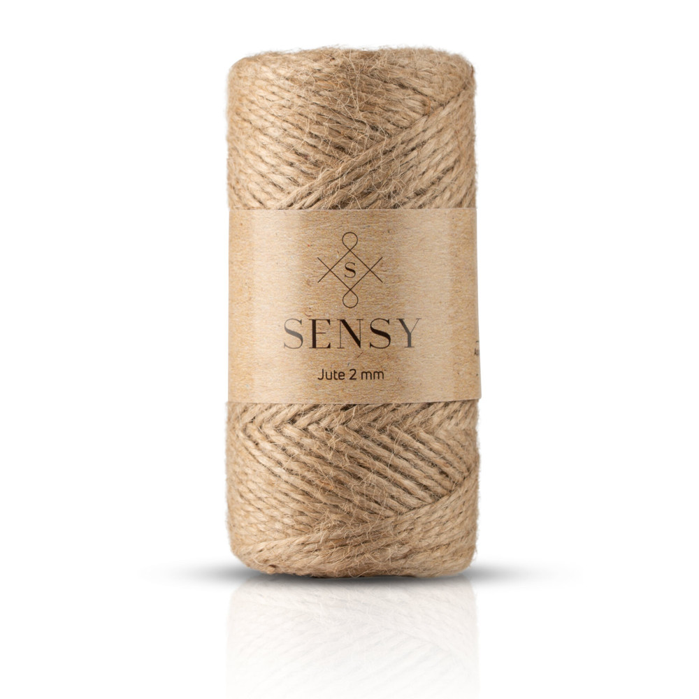 SENSY Premium Jüt Ip 100 Metre Hasır Ip Kırnap Ip Süsleme Ipi Kendir Ipi Jüt Ipi Dikiş Makinesi Aksesuarları Fiyatı