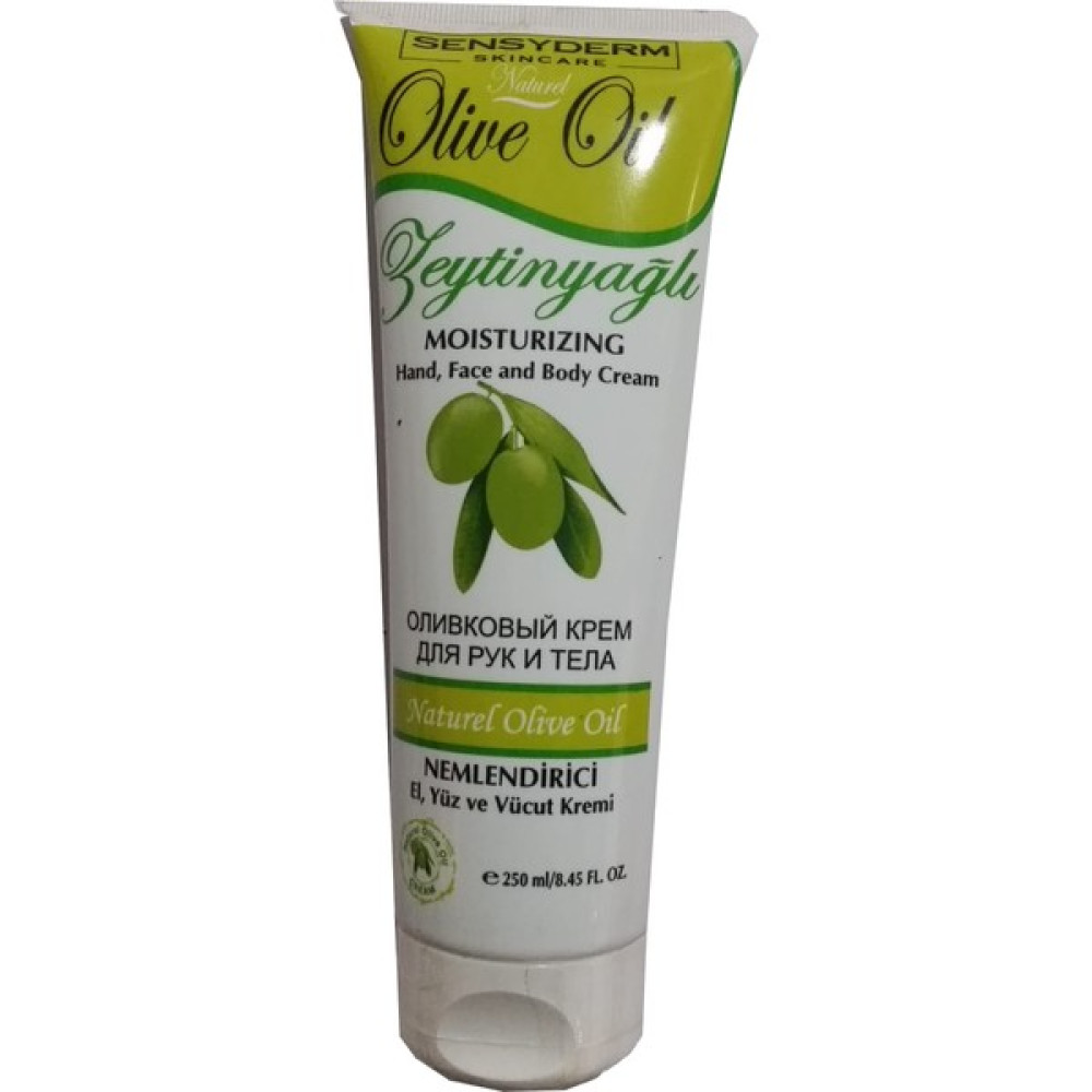 Sensyderm 250 ml Zeytin Özlü El Yüz ve Vucut Kremi Nemlendiriciler Fiyatı