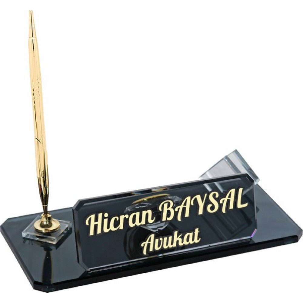 Sentez Masa Üstü İsimlik Kartvizitlik Masa Isimliği Ofis Seti Fiyatı