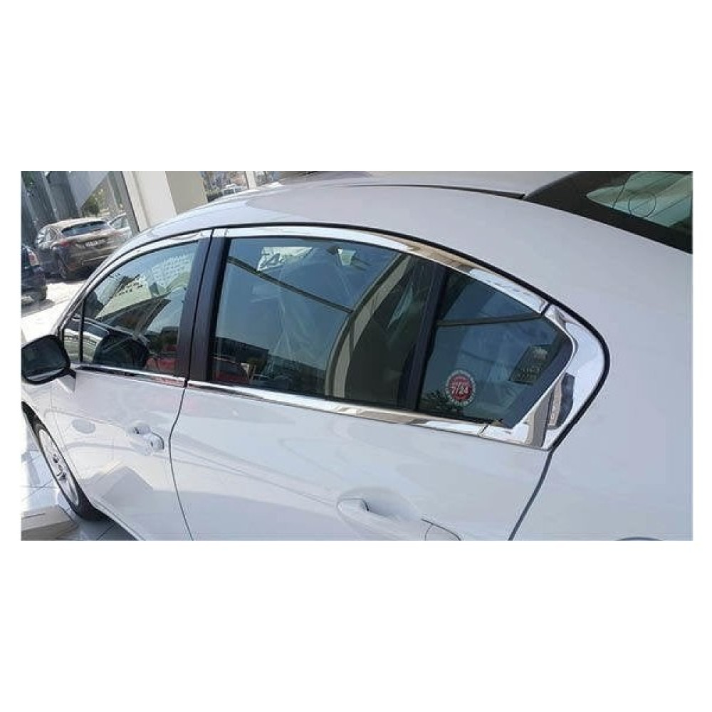 Sentinel Honda Civic Fb7 Uyumlu Cam Çerçevesi Kenar Çıtası Krom Tamtur 2012 / 2016 Oto Dış Aksesuar & Yedek Parça Fiyatı