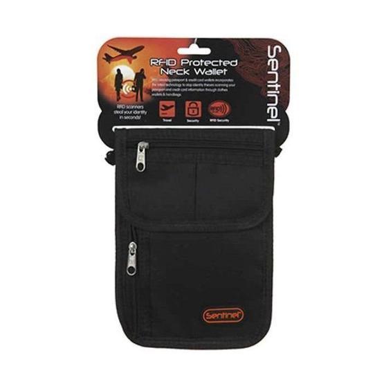 Sentinel RFID Engelleyici Boyun Cüzdanı