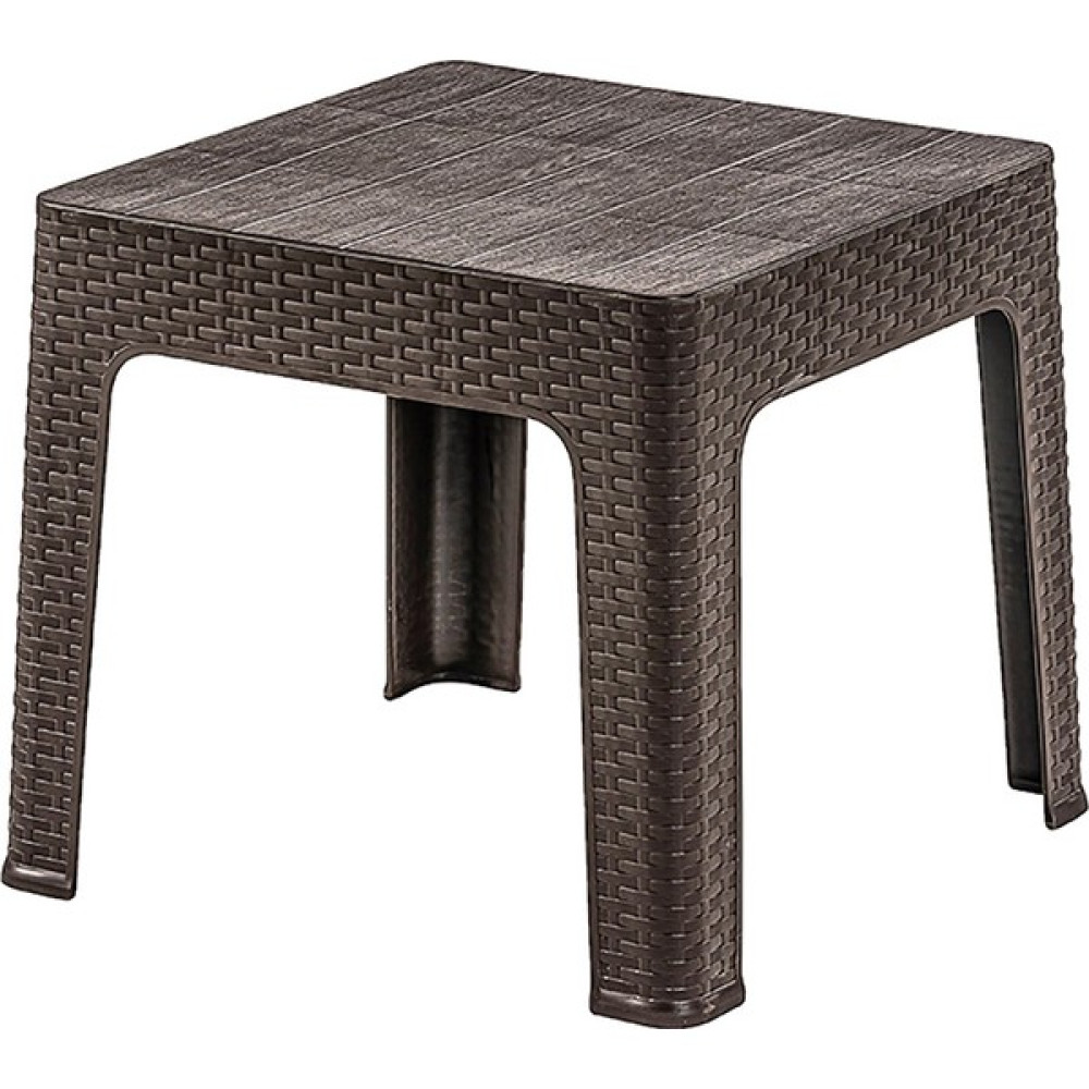 Şenyayla Brezza Rattan Sehpa 45 x 45 - Koyu Kahverengi Oto Boyaları Fiyatı