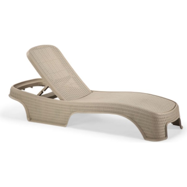 Şenyayla Plastik Brezza Royal Rattan Şezlong 2'li - Cappuccino Şezlong Fiyatı