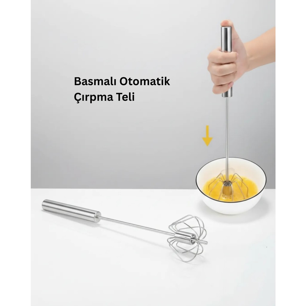 Senz Bas-Çek Mikser Karıştırıcı Çelik Basmalı Otomatik Çırpıcı Çırpma Teli Mikserler Fiyatı