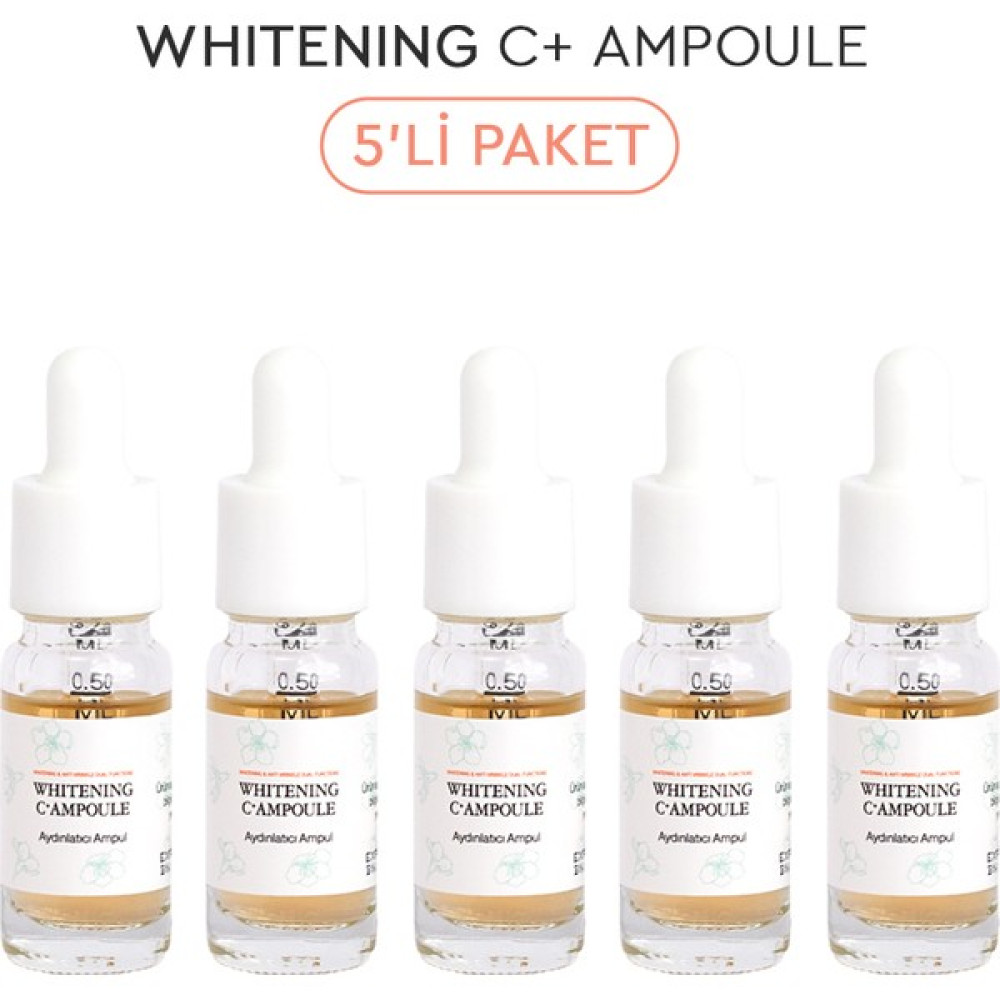 Seohwabi Whitening C+ Ampoule 10 ml (5 Adet) - Aydınlatıcı C vitaminli ampul Anti-Aging / Yaşlanma Karşıtı Fiyatı