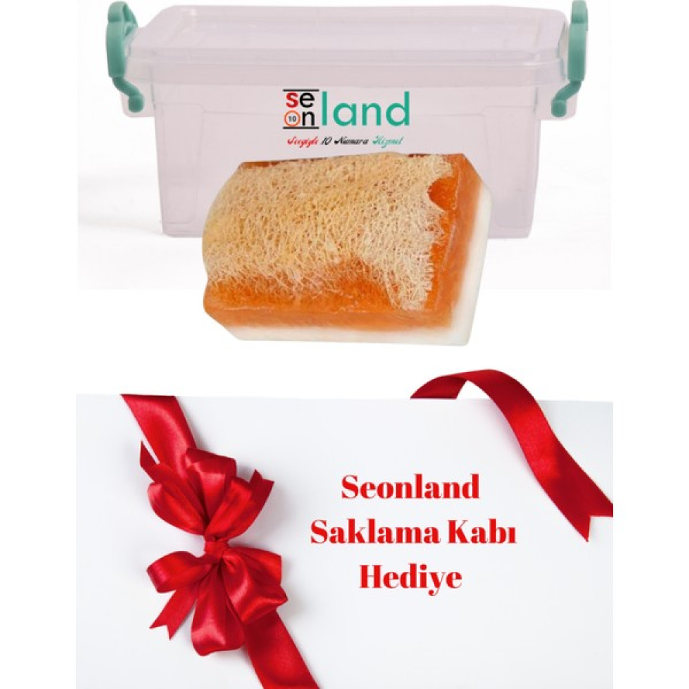 Seonland Doğal Kabak Lifli Ballı Sütlü Sabun 120 gr x 2 Adet + Seonland Saklama Kabı Oto Boyaları Fiyatı