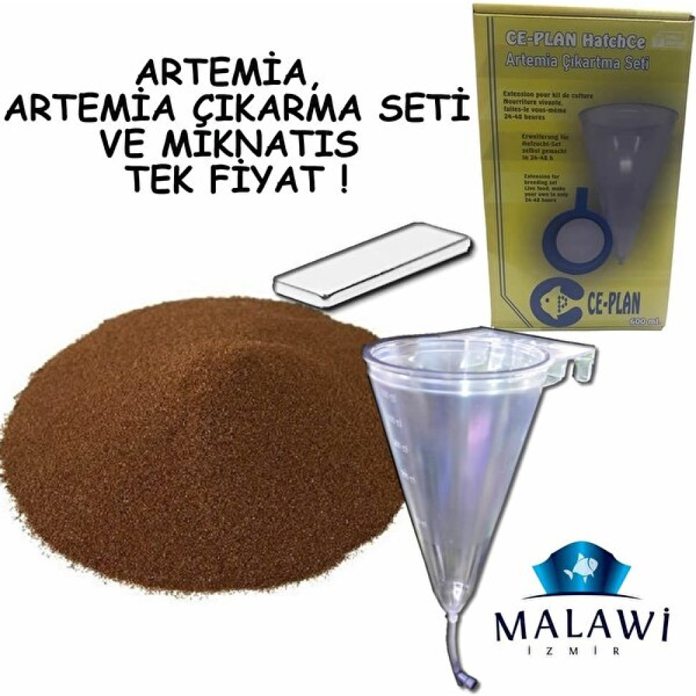 Sep-Art ARTEMIA15 gr + Ce Plan Artemia Çıkarma Seti Evcil Hayvan Ürünleri Fiyatı