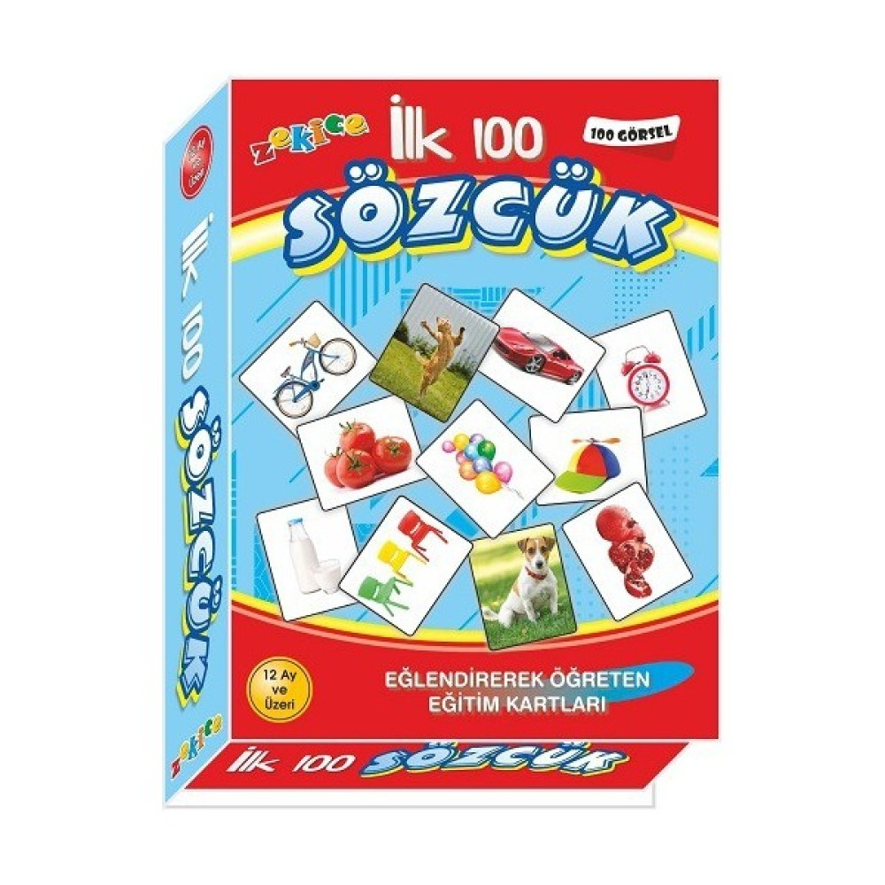 Sepete Gelsin Ilk 100 Sözcük Görsel Kart Eğitim Seti - Renkli Eğitici Oyuncak Fiyatı