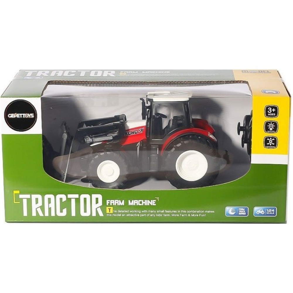Sepetin Burada 6665 Kumandalı Işıklı Traktör 1:24 -Gepettoys - Renkli Oyuncak Araç Fiyatı
