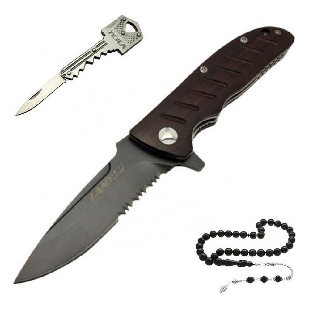 Sepetin Burada Land Kapanabilir Çakı Mini Çakı ve Tesbih Hediyeli GB912 21 cm 2-34 Oto Boyaları Fiyatı