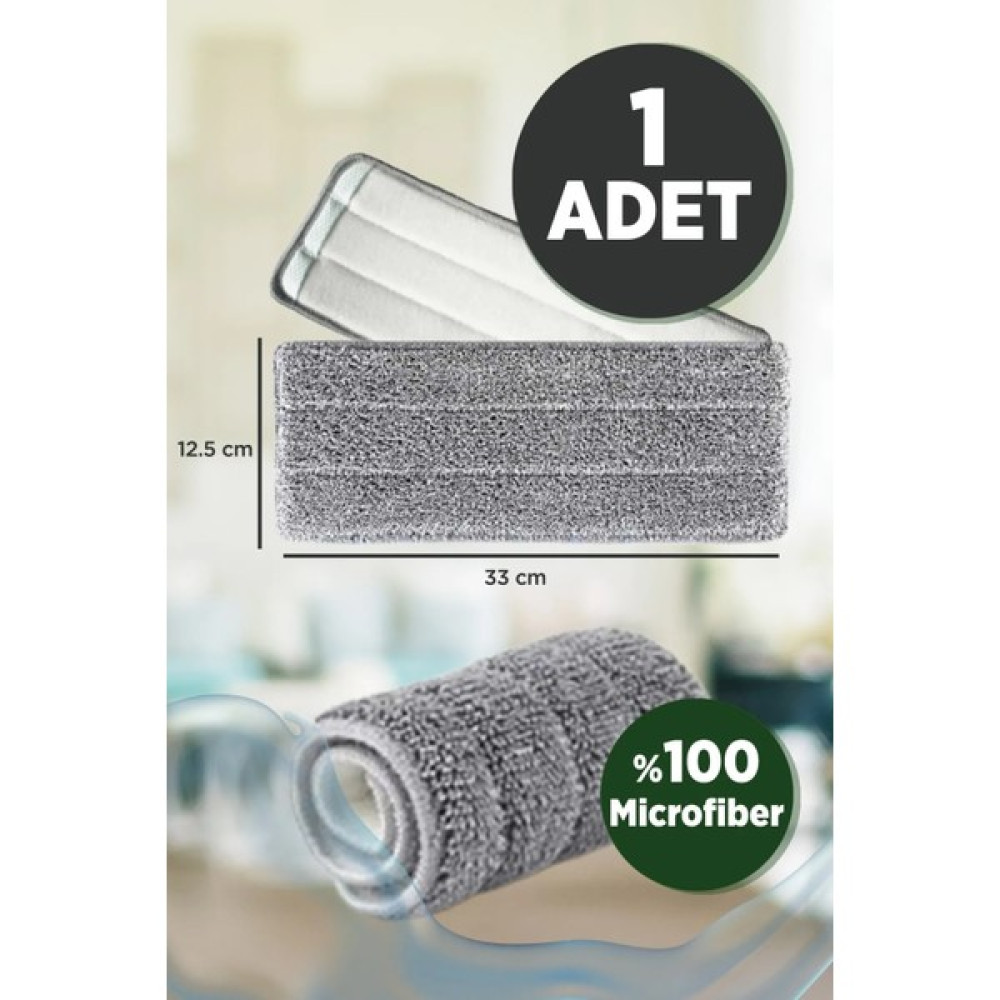 SepetPlus Flat Tablet Mop Mikrofiber Yedek Bez 1 Adet Diğer Fiyatı
