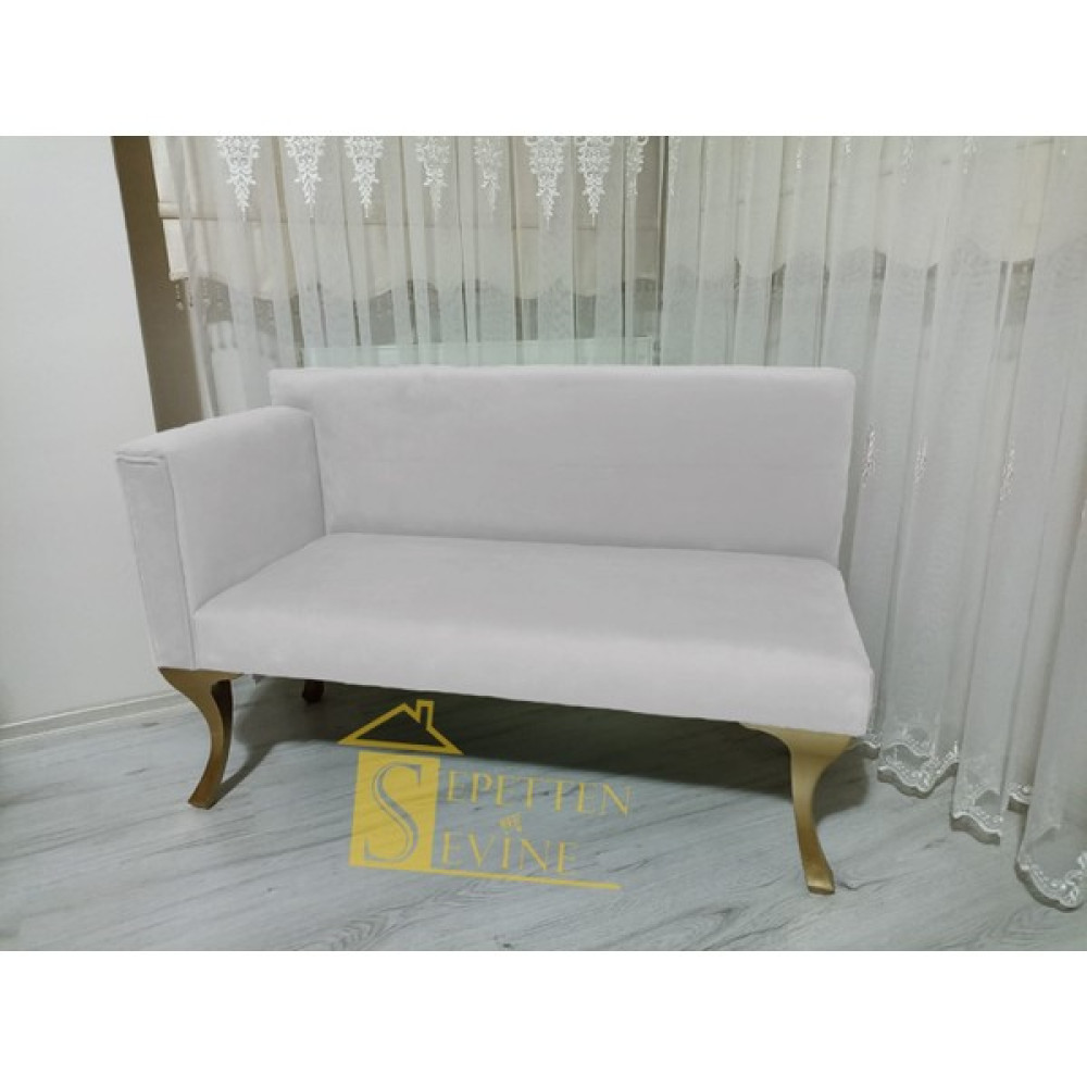 Sepetten Evine 120 Cm, Kutu Kol Josefin Köşe Koltuğu, Josefin Puf Koltuk - Beyaz Tekli Koltuk & Berjer Fiyatı