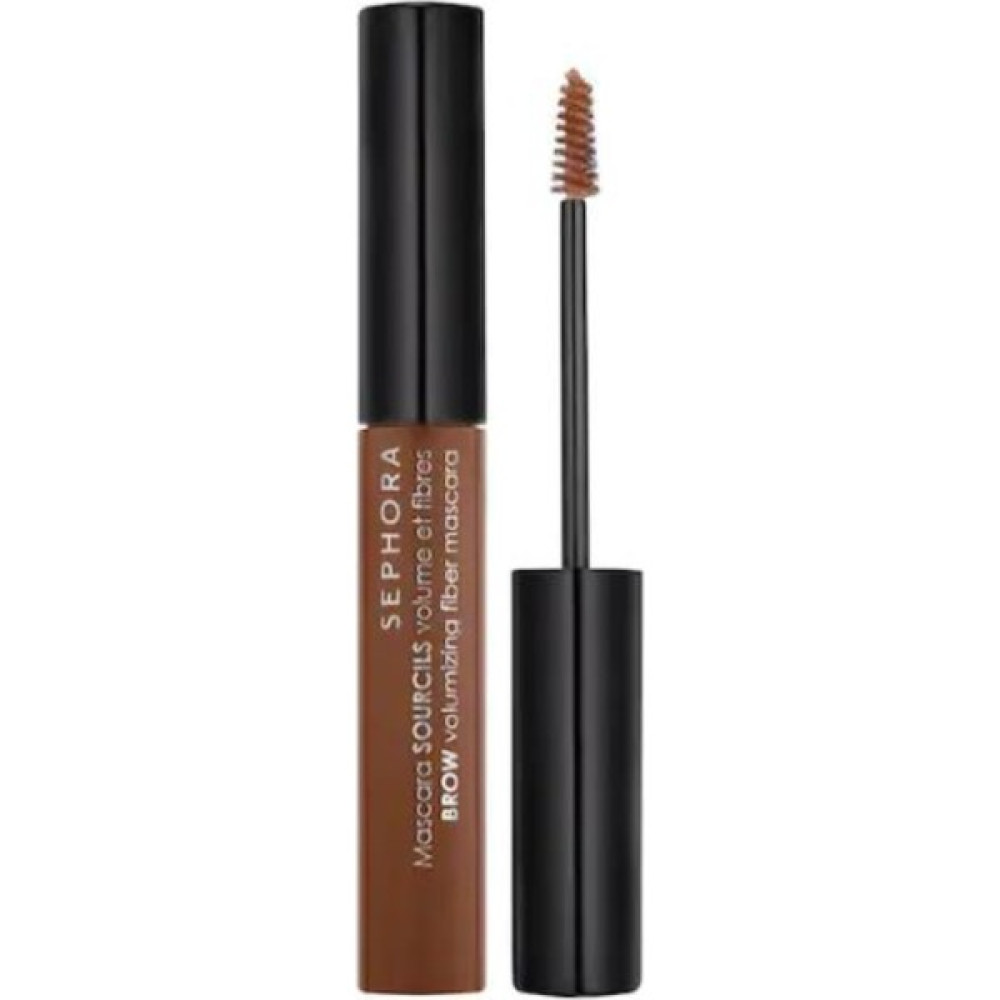 Sephora Brow Volumizing Fiber Mascara-Hacim Veren Kaş Maskarası-02 Medium Brown (5 Ml) - Renkli Makyaj Ürünleri Fiyatı