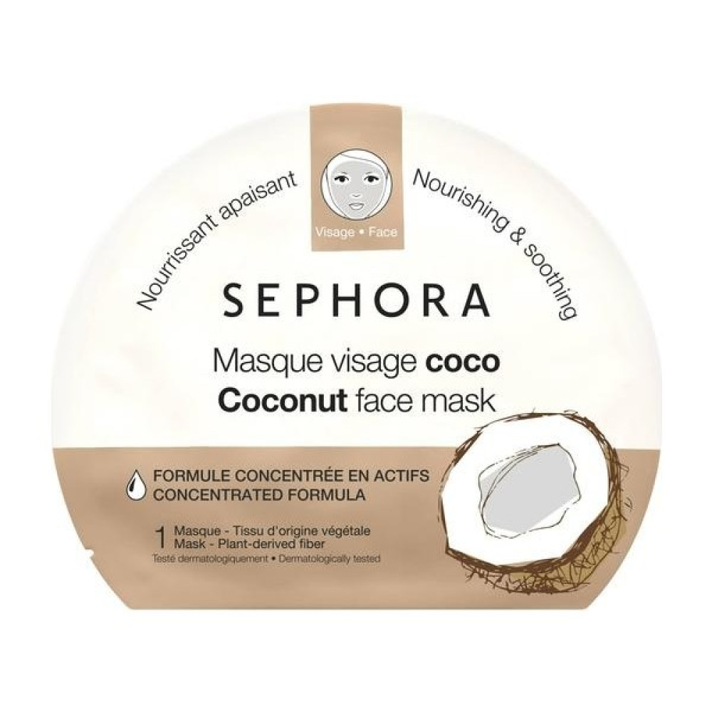 Sephora Collectıon Kağıt Yüz Maskesi -Yumuşatıcı -Hindistan Cevizli Maskeler Fiyatı