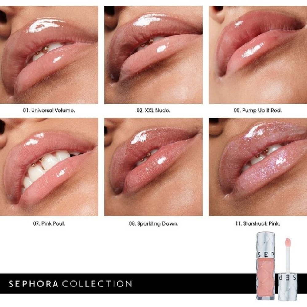 Sephora Outrageous Plump Effect Gloss (Xxl Nude 02) - Lip Gloss Rujlar & Dudak Parlatıcıları Fiyatı