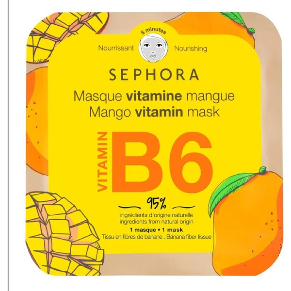 Sephora Vitaminli Yüz Maskesi Vitamin B6 Kağıt Maske Maskeler Fiyatı
