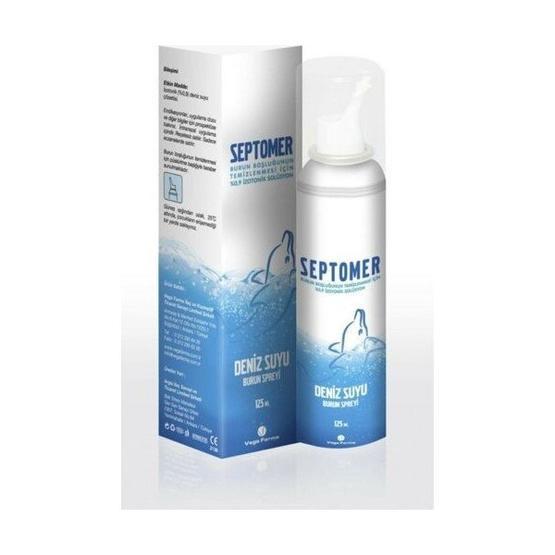 Septomer Deniz Suyu 125 ml Burun Spreyi