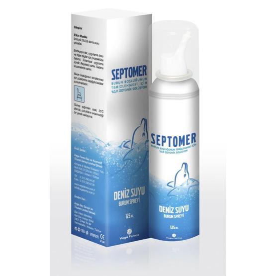 Septomer Deniz Suyu 125 ml Burun Spreyi