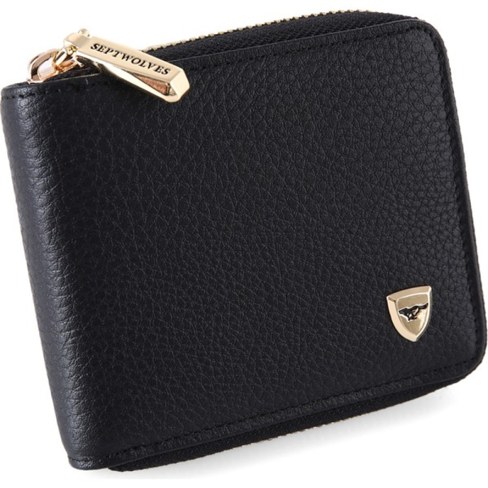 Septwolves Victoria Italyan Malı Hakiki Deri Gold Premium Hand Made Fermuarlı Kadın Cüzdan - Kadın Kartlık Bayan Cüzdan Fiyatı