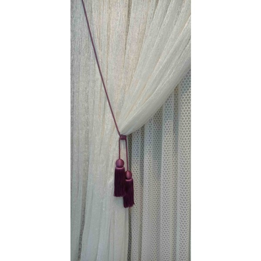 Ser Art Elite Fon Perde Kruvaze perde Tavan Bağlama Bracol - Tavan bağlama (kornişe takma) - Mürdüm Perde Aksesuarı Fiyatı
