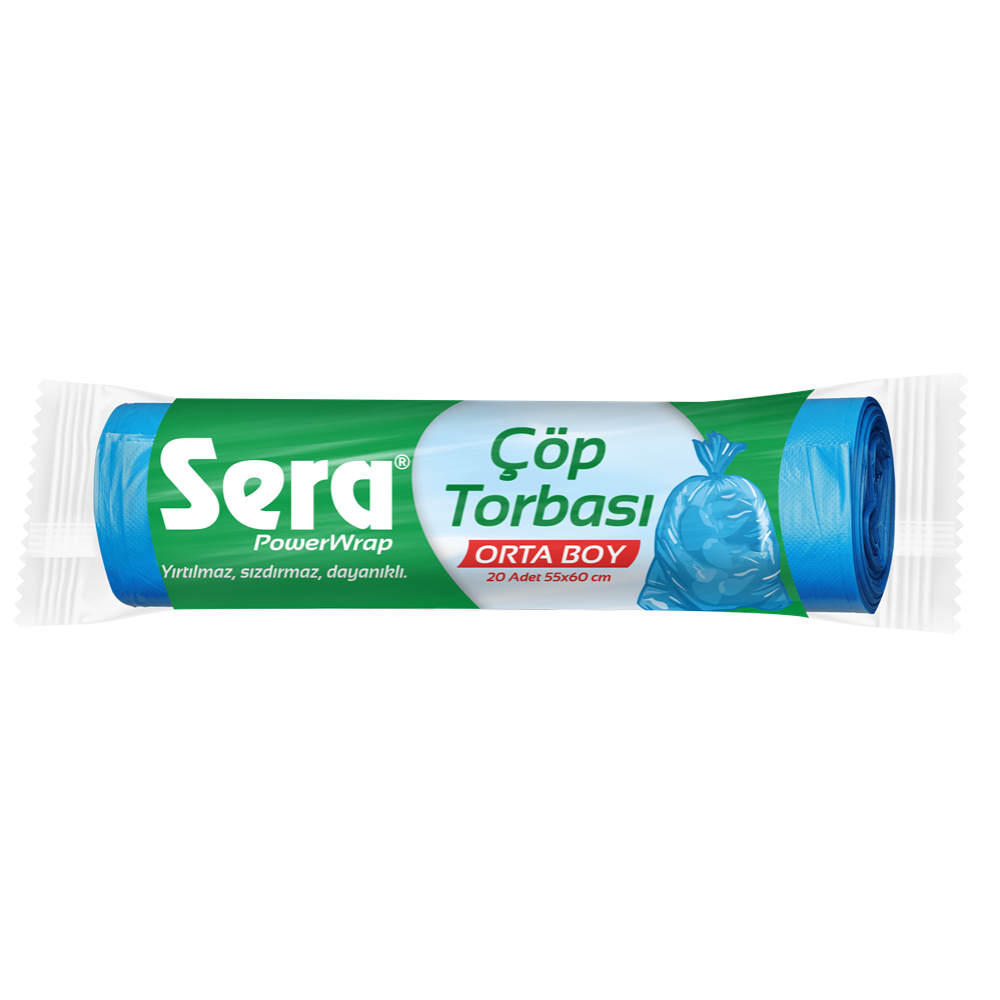 Sera Çöp Torbası Orta Boy 55x60 cm Çöp Poşetleri Fiyatı