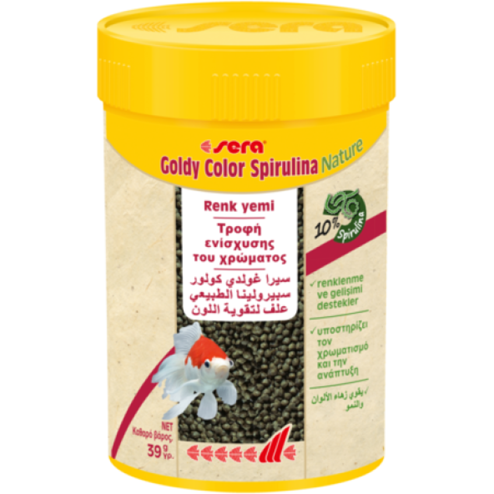 Sera Goldy Color Spirulina Nature 100Ml Renk Yemi Evcil Hayvan Ürünleri Fiyatı